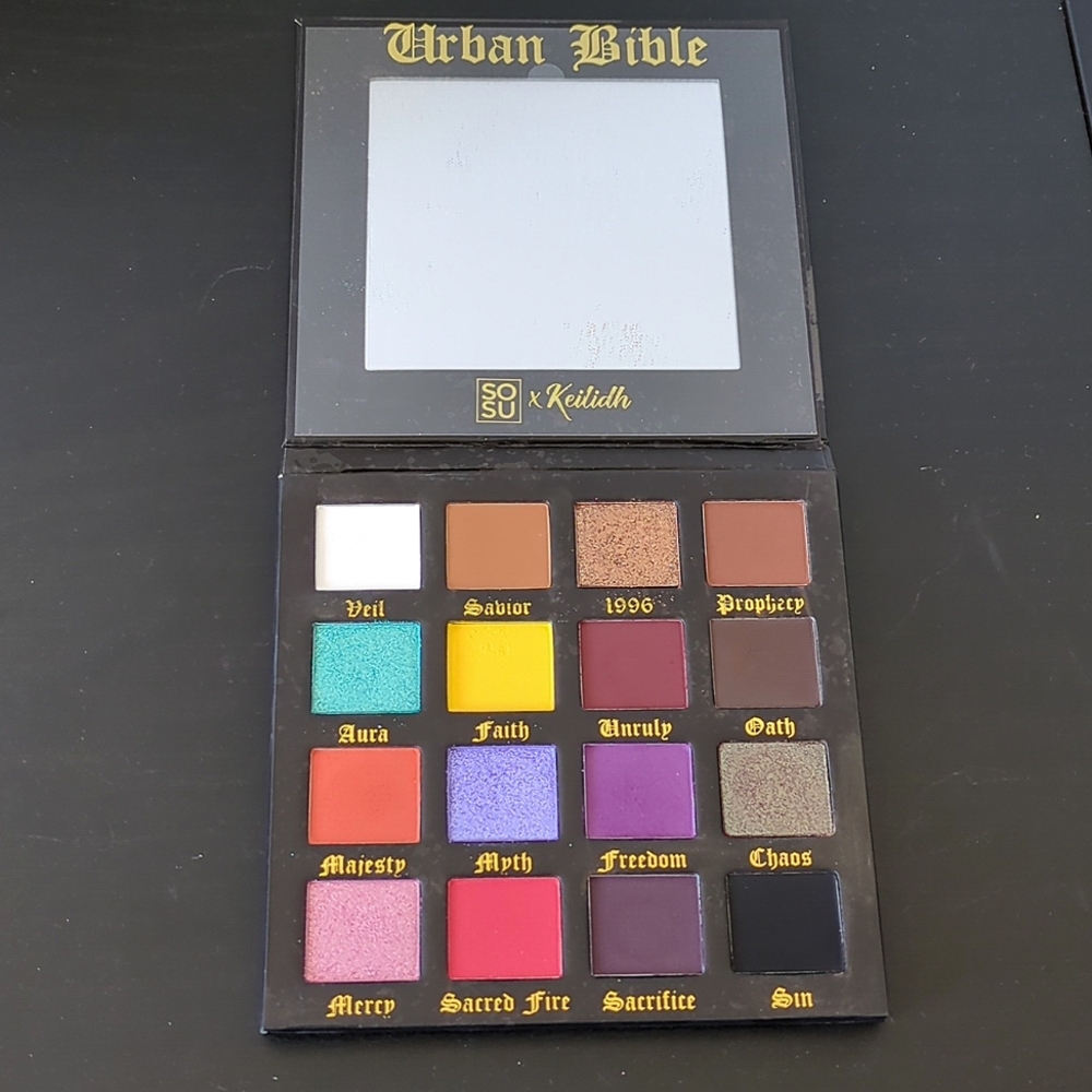 Urban Bible eyeshadow palette
